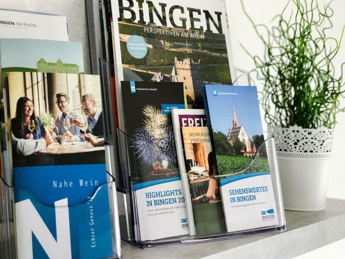 Schoene, Neue Ferienwohnung Am Rhein Und Mit Balkon Bingen am Rhein Zewnętrze zdjęcie
