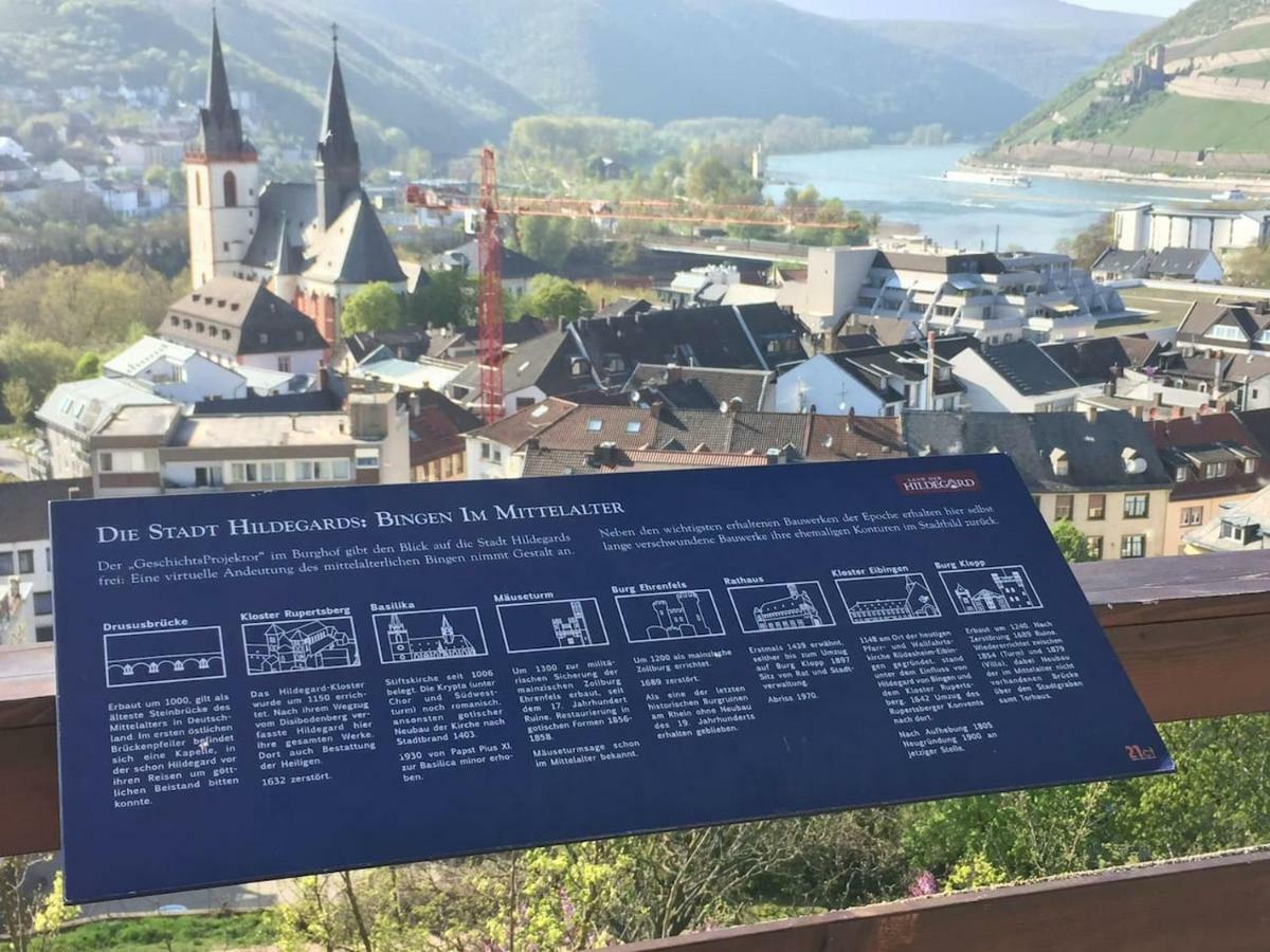 Schoene, Neue Ferienwohnung Am Rhein Und Mit Balkon Bingen am Rhein Zewnętrze zdjęcie