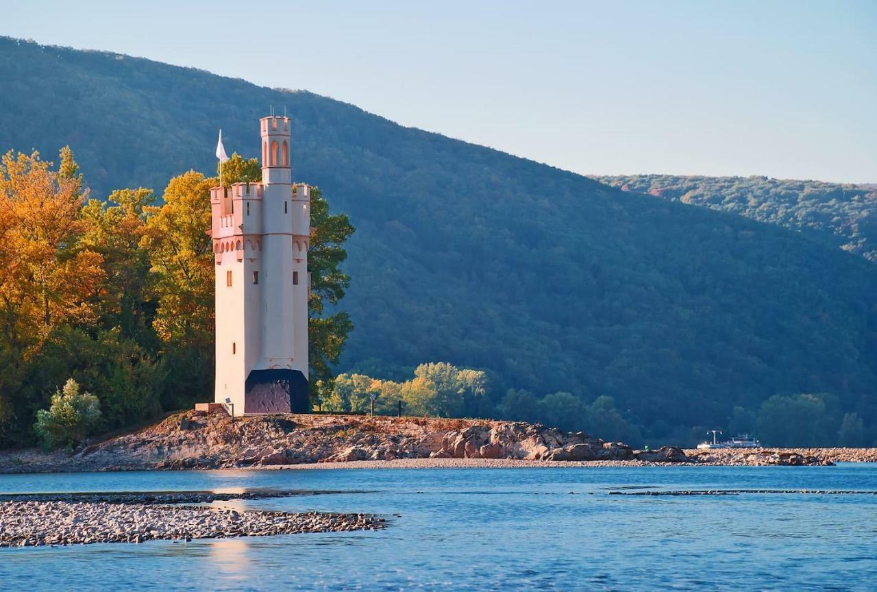 Schoene, Neue Ferienwohnung Am Rhein Und Mit Balkon Bingen am Rhein Zewnętrze zdjęcie